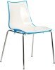 Dams Gecko - Stacking Dining Chair - Blue