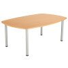 TC One Fraction Plus Boardroom Table - 1800 x 1200mm - Beech