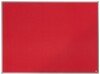 Nobo Essence Felt Notice Board 1200mm x 900mm Red