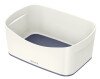 Leitz Mybox Storage Tray, Waterproof , White/grey, 52571001 - Outer Carton Of 4