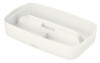 Leitz Mybox Organiser Tray With Handle Small, Storage, Waterproof , White, 53230001