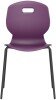 Arc 4 Leg Chair - 460mm Seat Height - Grape