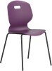 Arc 4 Leg Chair - 460mm Seat Height - Grape