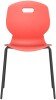 Arc 4 Leg Chair - 430mm Seat Height - Coral