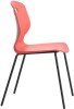 Arc 4 Leg Chair - 430mm Seat Height - Coral