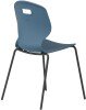Arc 4 Leg Chair - 430mm Seat Height - Steel Blue