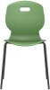 Arc 4 Leg Chair with Brace - 430mm Seat Height - Forest