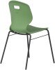 Arc 4 Leg Chair with Brace - 430mm Seat Height - Forest