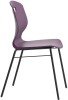 Arc 4 Leg Chair with Brace - 430mm Seat Height - Grape