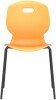 Arc 4 Leg Chair with Brace - 460mm Seat Height - Marigold