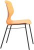 Arc 4 Leg Chair with Brace - 460mm Seat Height - Marigold