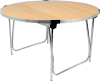 Gopak Round Folding Table - 1220mm - Beech