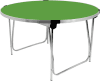 Gopak Round Folding Table - 1220mm - Pea Green