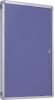 Spaceright Accents FlameShield Tamperproof Noticeboard - 900 x 1200mm - Lilac