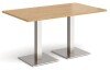 Dams Brescia Rectangular Dining Table 1400mm - Oak