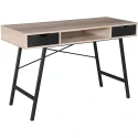 Dams Coba Rectangular Home Desk with A-Frame Legs and Drawers - 1200 x 480mm