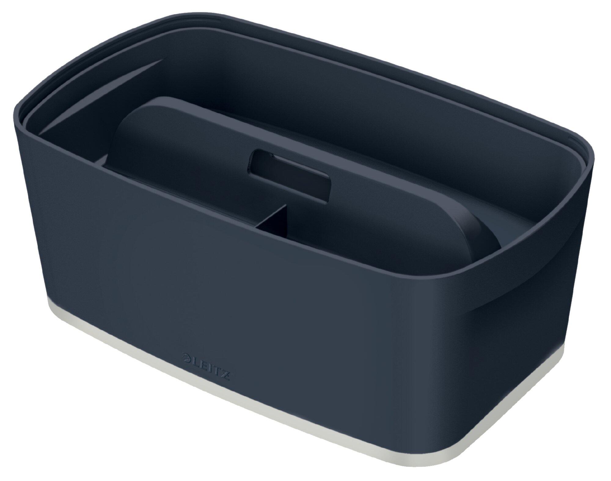 Leitz Mybox Cosy Small Storage Box With Organiser Tray Office