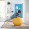 Leitz Ergo Cosy Active Sitting Ball 65cm Diameter - Warm Yellow