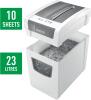 Leitz IQ P4 Slim Home Office Cross Cut Shredder