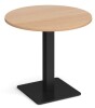 Dams Brescia Circular Dining Table 800mm - Beech