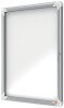 Nobo Premium Plus Outdoor Magnetic Lockable Notice Board 4 x A4 White