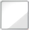 Nobo Premium Plus Outdoor Magnetic Lockable Notice Board 12 x A4 White
