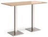 Dams Brescia Rectangular Poseur Table - Beech