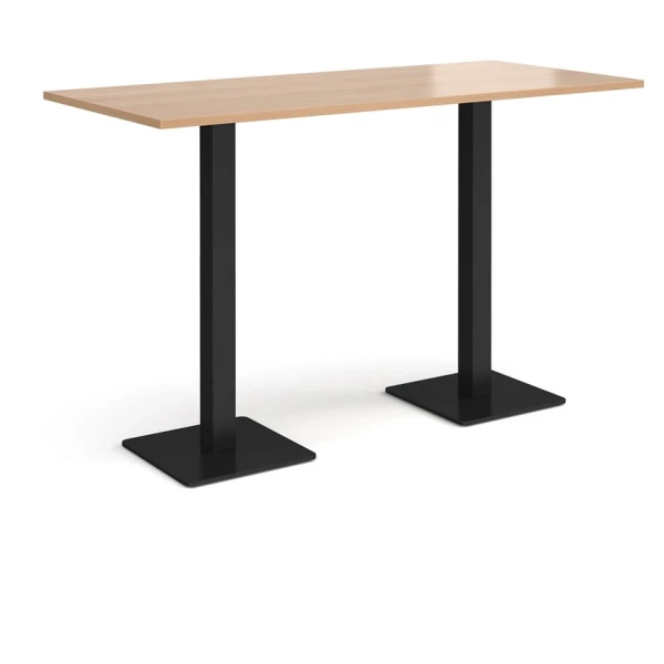 Dams Brescia Rectangular Poseur Table - Beech