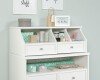 Teknik Craft Organiser Hutch - White