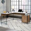 Teknik Moderna L-Shaped Work Desk - 1516 x 1450mm