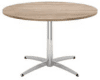 Elite Cascara Circular Meeting Table - 1000 x 725mm