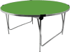 Gopak Round Folding Table - 1520mm - Pea Green