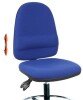 Chilli Mist 2 Draughtsman Operator Chair - Blue