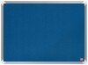 Nobo Premium Plus Felt Notice Board 600mm x 450mm Blue