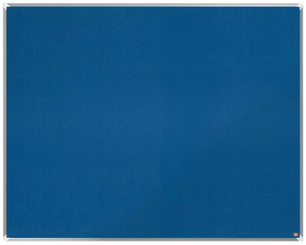 Nobo Premium Plus Felt Notice Board 1500mm x 1200mm Blue