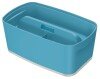 Leitz Mybox Cosy Small With Lid, Storage Box, 5 Litre, W 318 X H 128 X D 191 Mm, Calm Blue