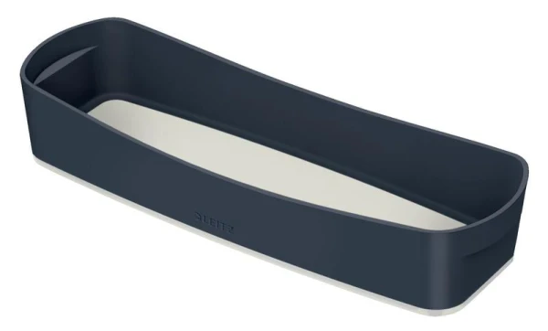 Leitz Mybox Cosy Organiser Tray With Handle Small, Storage, W 307 X H 55 X D 105 Mm, Velvet Grey