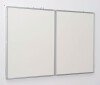 Spaceright Spacesaving Writing White Boards Single Wing 1200 x 1200mm