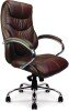 Nautilus Sandown Luxurious Leather Faced Executive Chair - Brown