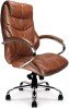 Nautilus Sandown Luxurious Leather Faced Executive Chair - Tan