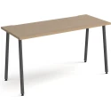 Dams Sparta Rectangular Desk with A-Frame Legs - 1400 x 600mm