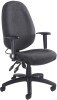 Dams Sofia Operators Chair with Adjustable Arms - Charcoal