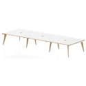 Dynamic Oslo Bench Desk Pod of 6 - 1400 x 1600mm