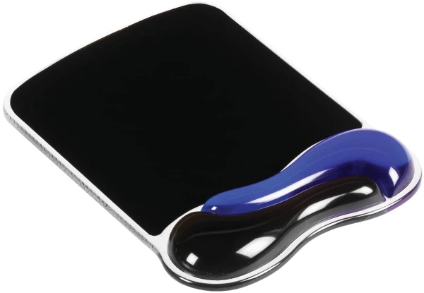 Kensington Duo Gel Mouse Pad with Wrist Rest Blue