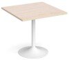 Dams Genoa Square Dining Table With Trumpet Base 800mm