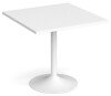 Dams Genoa Square Dining Table With Trumpet Base 800mm