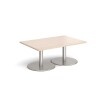 Dams Monza Rectangular Coffee Table 1200 x 800mm - Maple