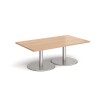 Dams Monza Rectangular Coffee Table 1400 x 800mm - Beech