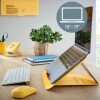 Leitz Ergo Cosy Adjustable Laptop Stand Yellow