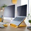 Leitz Ergo Cosy Adjustable Laptop Stand Yellow